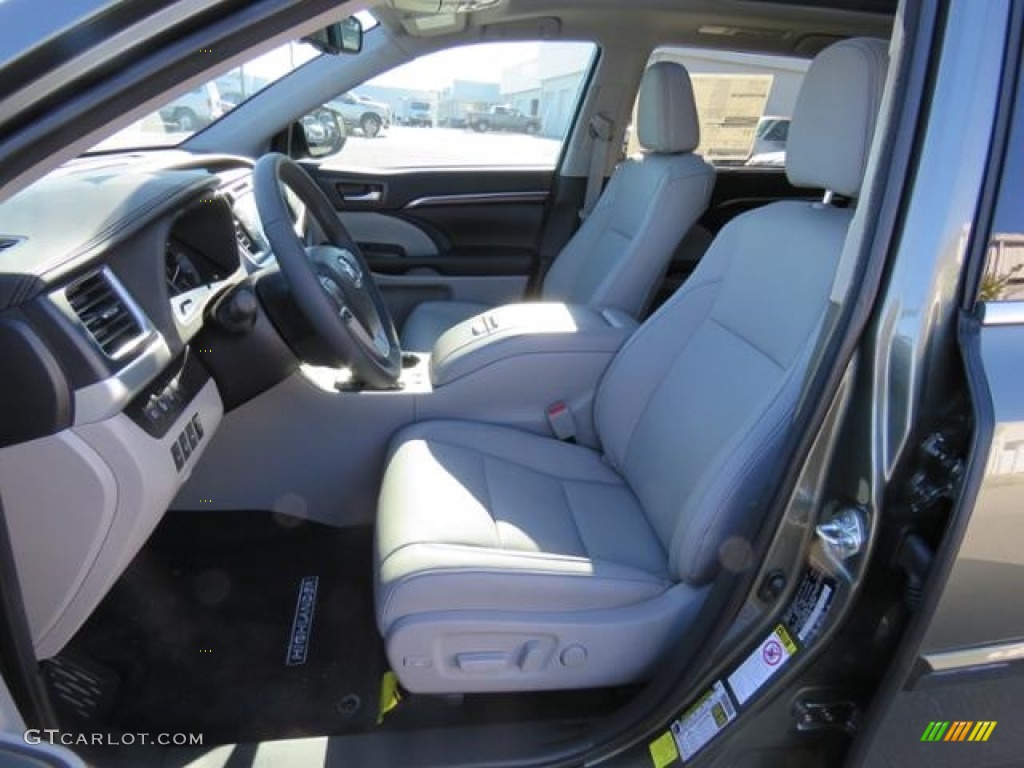 Ash Interior 2016 Toyota Highlander Limited Platinum Photo #116312116