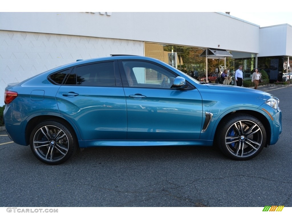 Long Beach Blue Metallic 2015 BMW X6 M Standard X6 M Model Exterior Photo #116314412