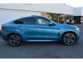 2015 Long Beach Blue Metallic BMW X6 M   photo #2