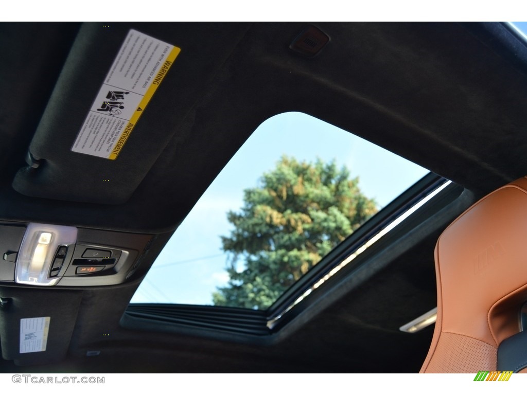 2015 X6 M  - Long Beach Blue Metallic / Aragon Brown photo #14