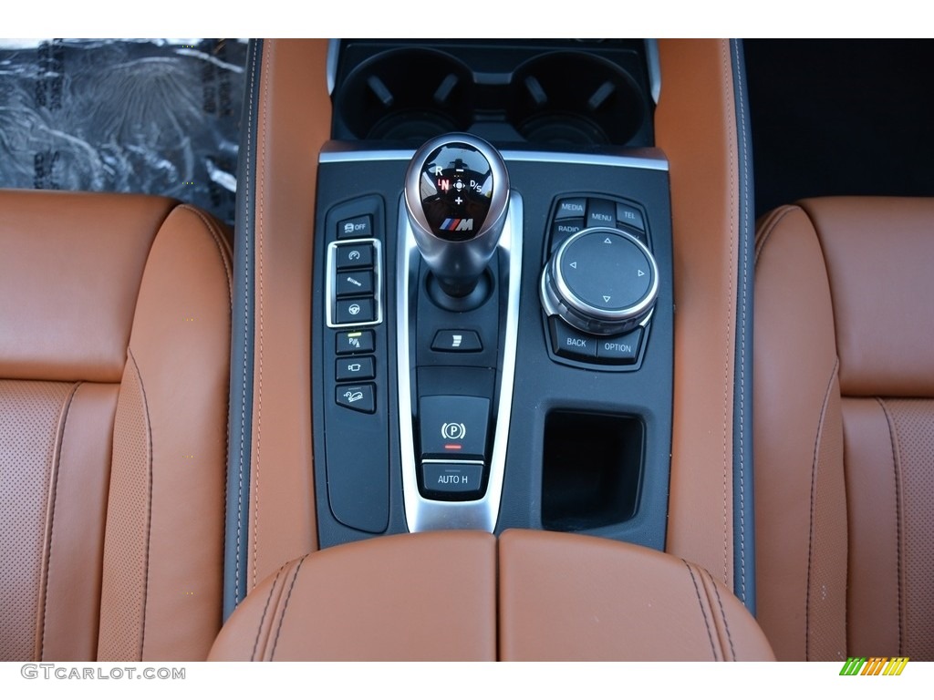 2015 X6 M  - Long Beach Blue Metallic / Aragon Brown photo #17