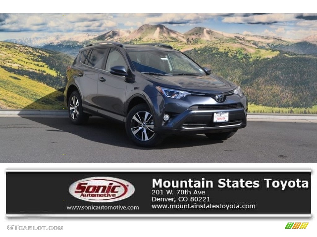 2017 RAV4 XLE AWD - Magnetic Gray Metallic / Black photo #1