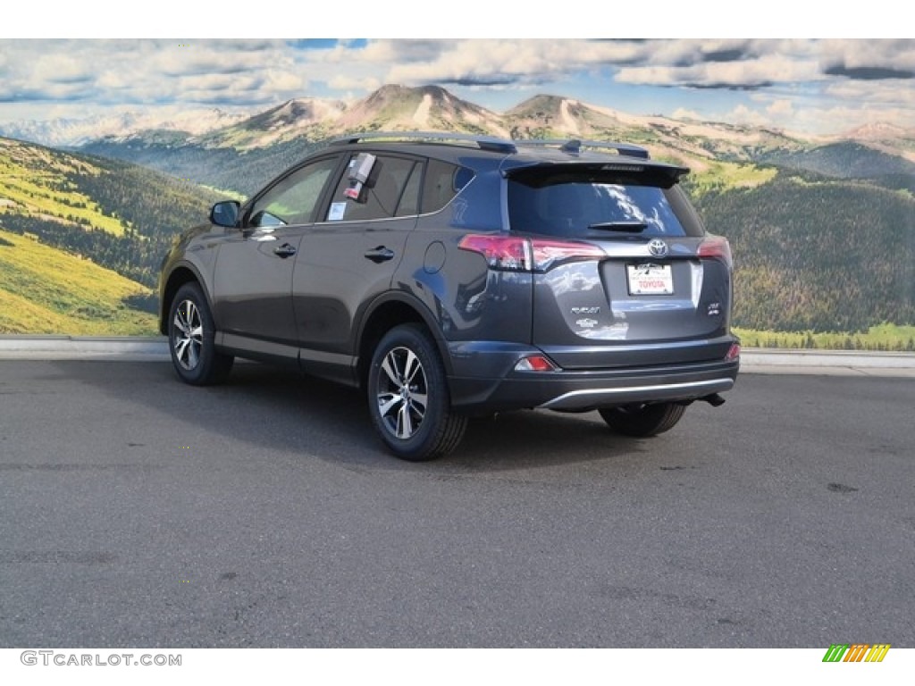 2017 RAV4 XLE AWD - Magnetic Gray Metallic / Black photo #3