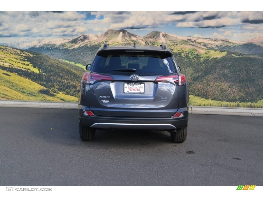 2017 RAV4 XLE AWD - Magnetic Gray Metallic / Black photo #4