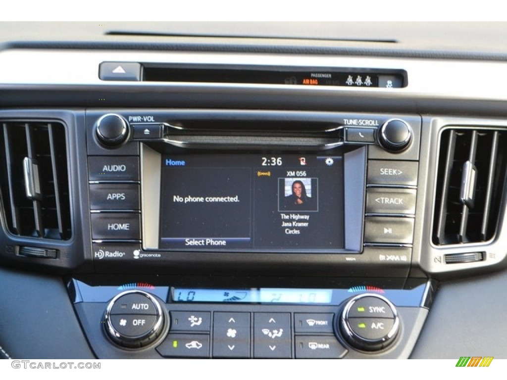 2017 RAV4 XLE AWD - Magnetic Gray Metallic / Black photo #6