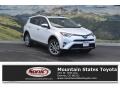 Blizzard Pearl White 2017 Toyota RAV4 Limited AWD Hybrid