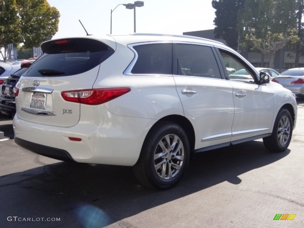 2013 JX 35 AWD - Moonlight White / Wheat photo #5