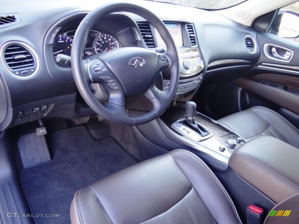 2013 JX 35 AWD - Moonlight White / Wheat photo #10