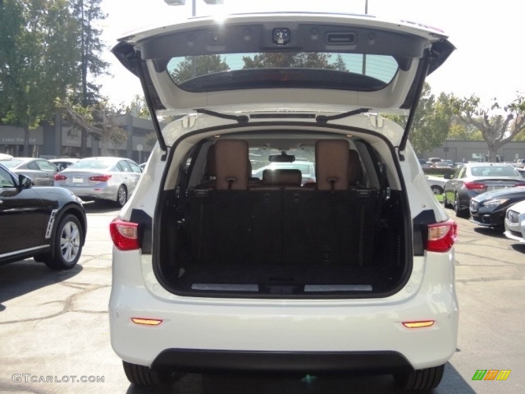 2013 JX 35 AWD - Moonlight White / Wheat photo #25