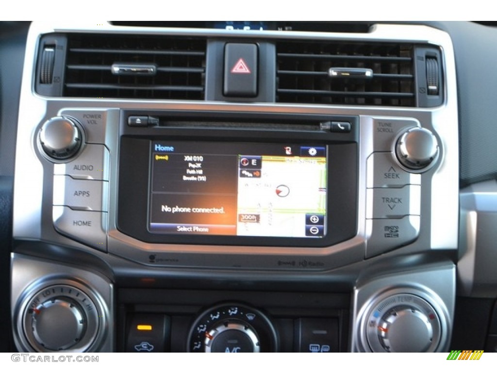 2016 4Runner SR5 4x4 - Midnight Black Metallic / Black photo #6