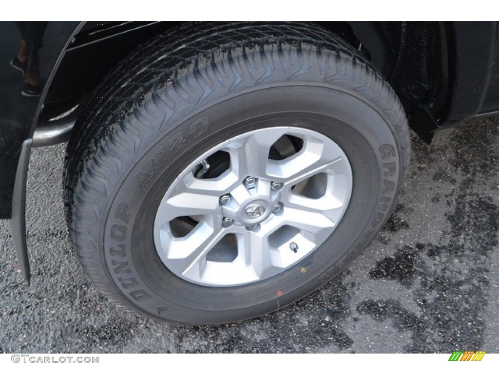 2016 4Runner SR5 4x4 - Midnight Black Metallic / Black photo #9