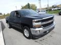 2017 Black Chevrolet Silverado 1500 LT Crew Cab 4x4  photo #6