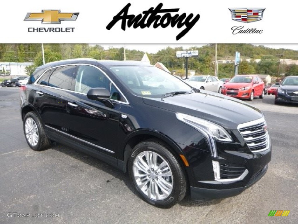 Stellar Black Metallic Cadillac XT5