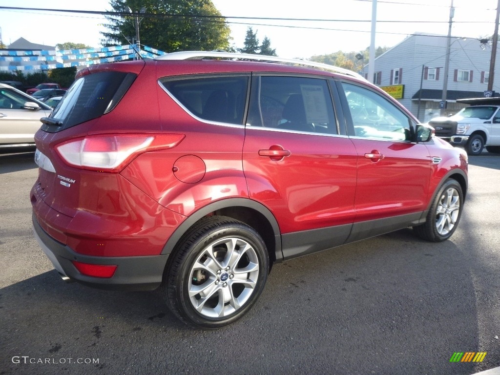 2014 Escape Titanium 1.6L EcoBoost 4WD - Ruby Red / Charcoal Black photo #5