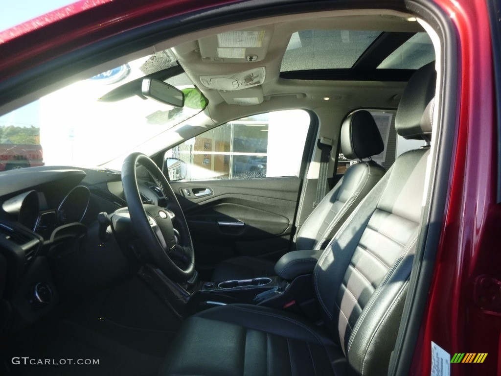 2014 Escape Titanium 1.6L EcoBoost 4WD - Ruby Red / Charcoal Black photo #9