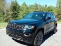 2017 Diamond Black Crystal Pearl Jeep Grand Cherokee Limited 4x4  photo #2