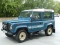 Blue 1986 Land Rover Defender 90 Hardtop Exterior
