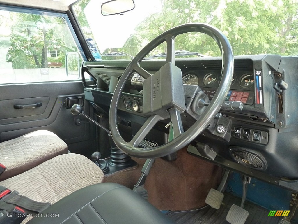 1986 Land Rover Defender 90 Hardtop Beige Dashboard Photo #116324948