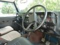 1986 Land Rover Defender Beige Interior Dashboard Photo