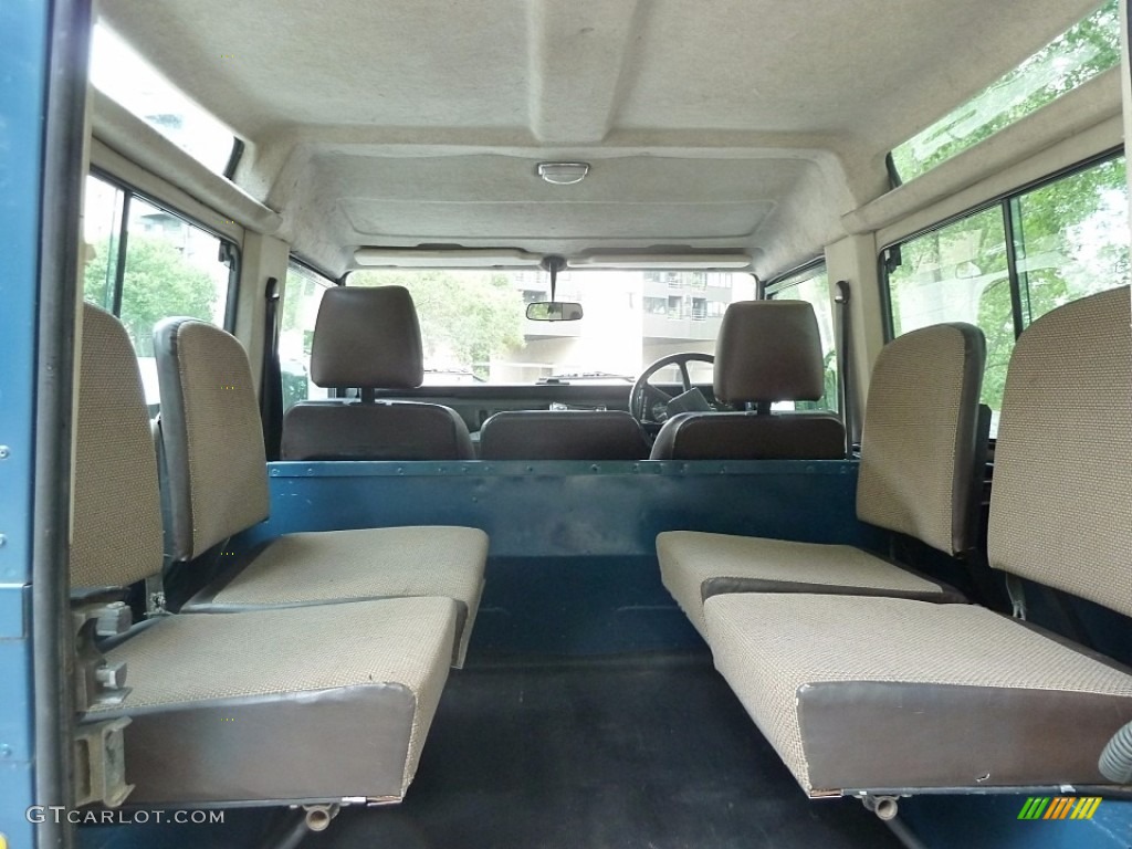 1986 Land Rover Defender 90 Hardtop Interior Color Photos