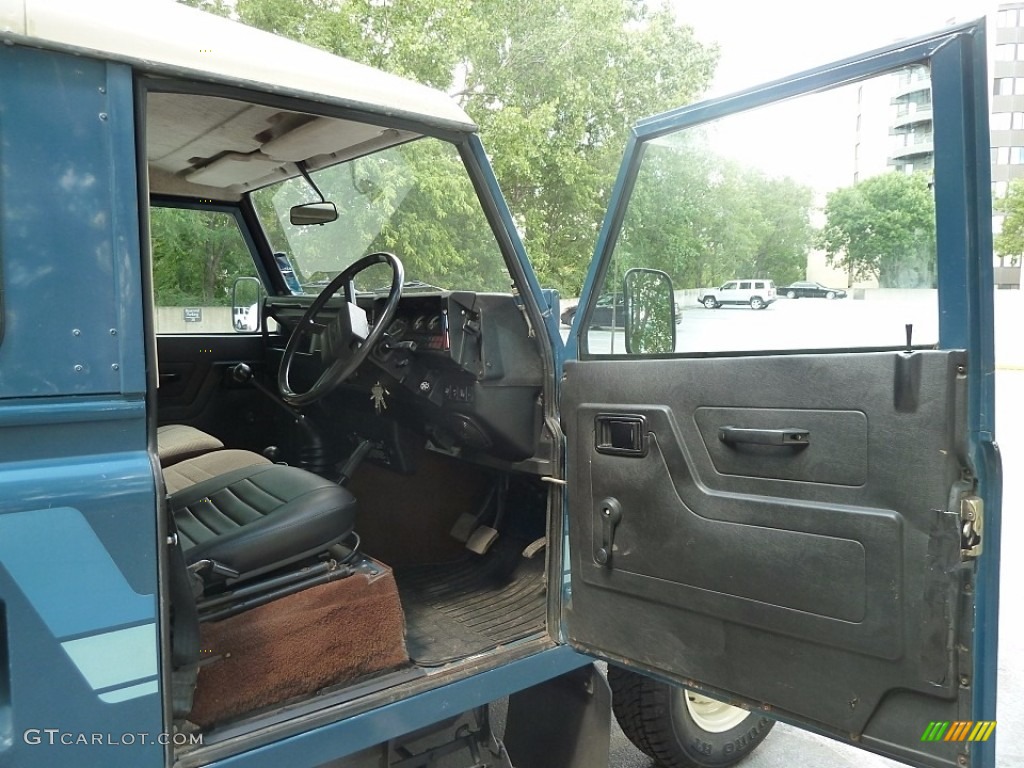 1986 Land Rover Defender 90 Hardtop Beige Door Panel Photo #116325005