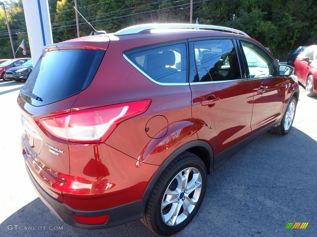 2016 Escape Titanium 4WD - Sunset Metallic / Medium Light Stone photo #2