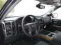 Jet Black 2017 Chevrolet Silverado 1500 LTZ Crew Cab 4x4 Dashboard