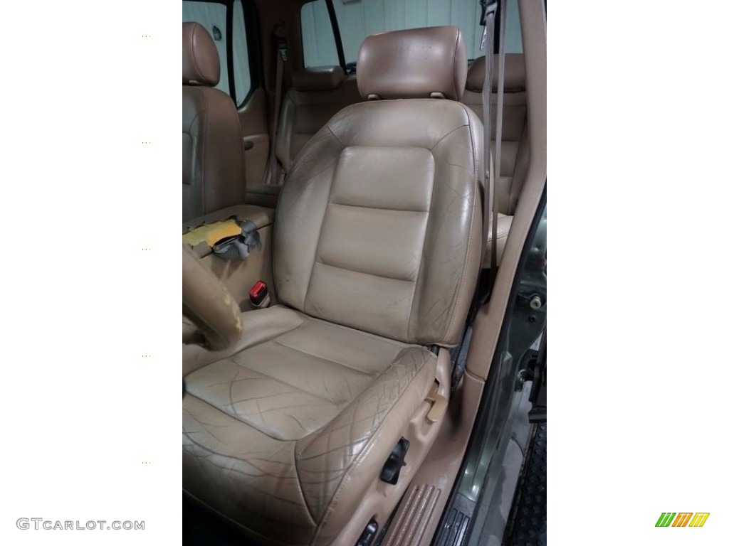 2002 Explorer Sport Trac 4x4 - Aspen Green Metallic / Medium Prairie Tan photo #22