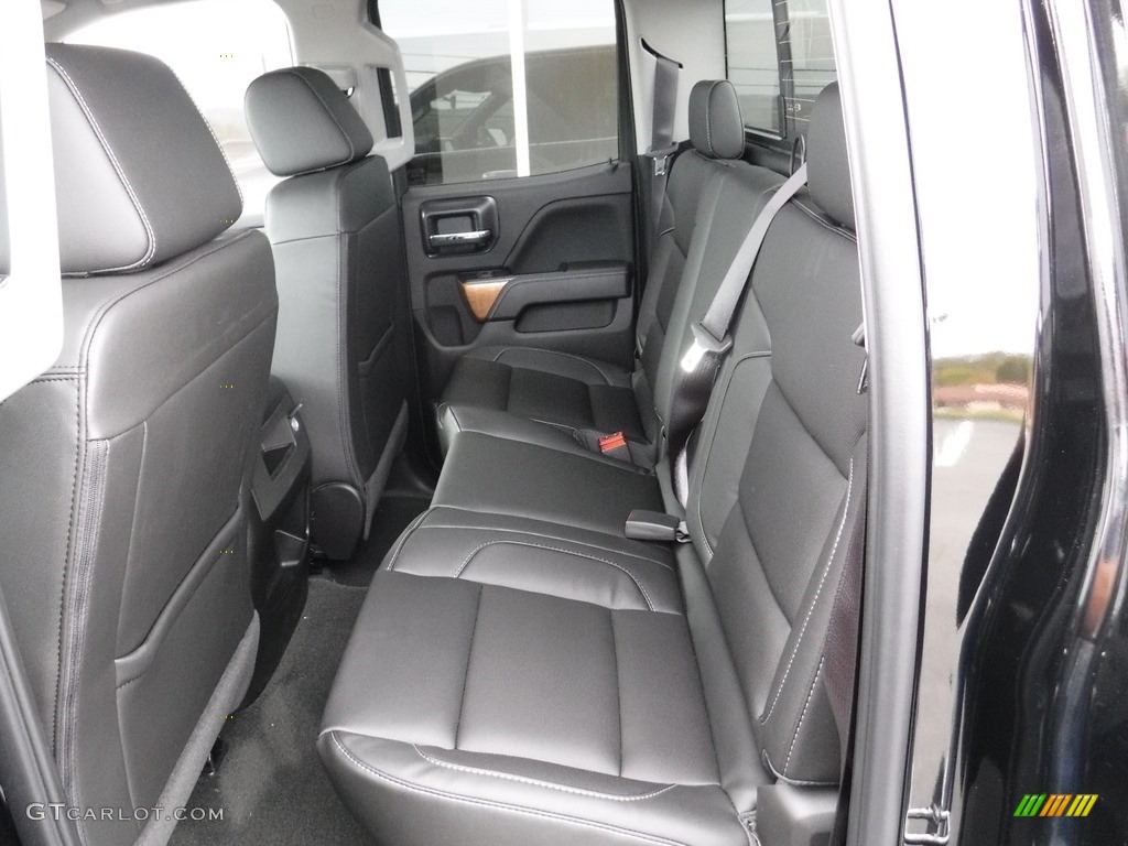 2017 Chevrolet Silverado 1500 LTZ Double Cab 4x4 Rear Seat Photo #116326109