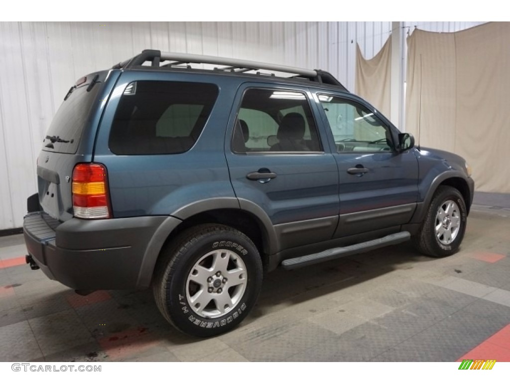 2005 Escape XLT V6 4WD - Norsea Blue Metallic / Medium/Dark Flint Grey photo #7