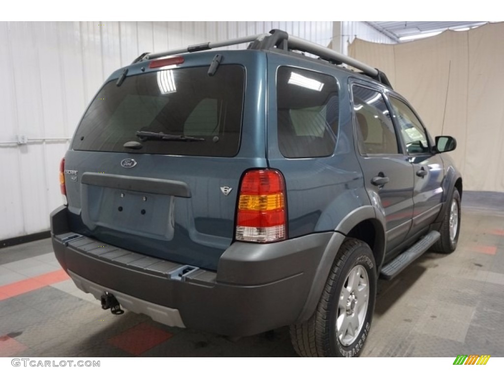 2005 Escape XLT V6 4WD - Norsea Blue Metallic / Medium/Dark Flint Grey photo #8