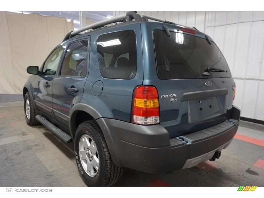 2005 Escape XLT V6 4WD - Norsea Blue Metallic / Medium/Dark Flint Grey photo #10