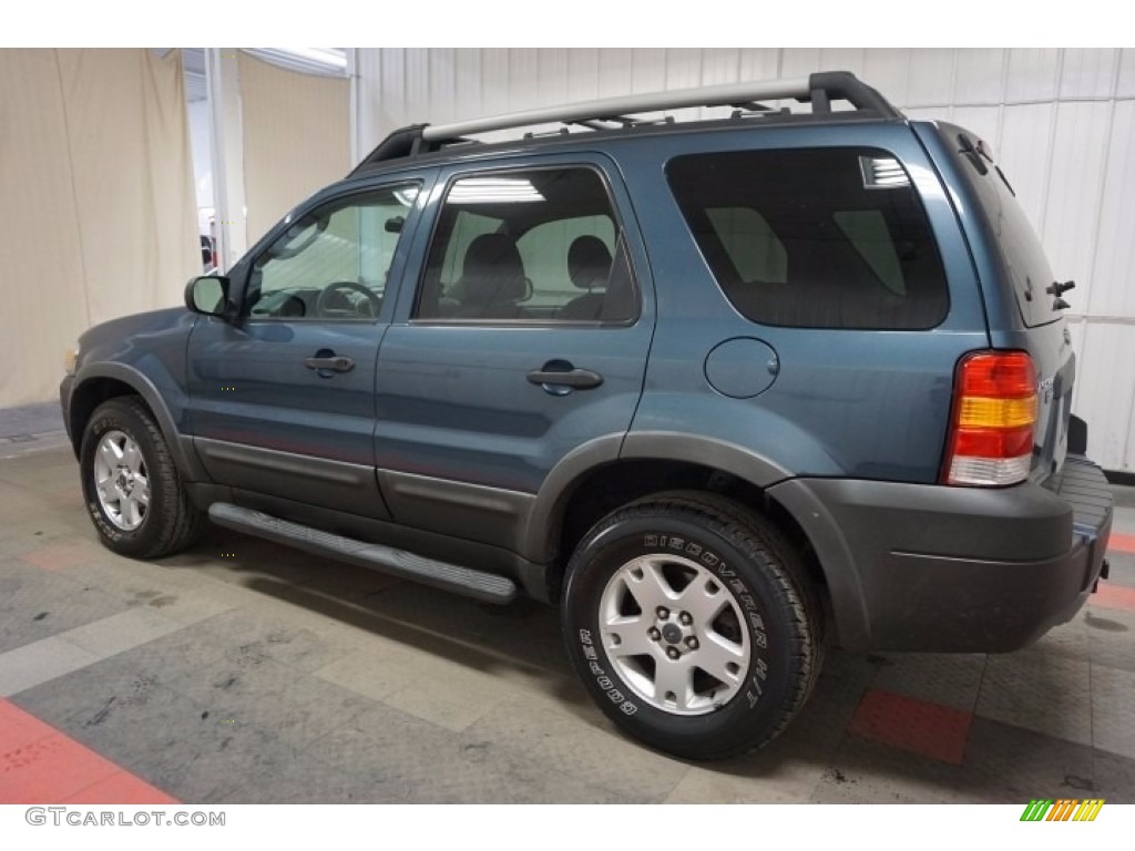 2005 Escape XLT V6 4WD - Norsea Blue Metallic / Medium/Dark Flint Grey photo #11