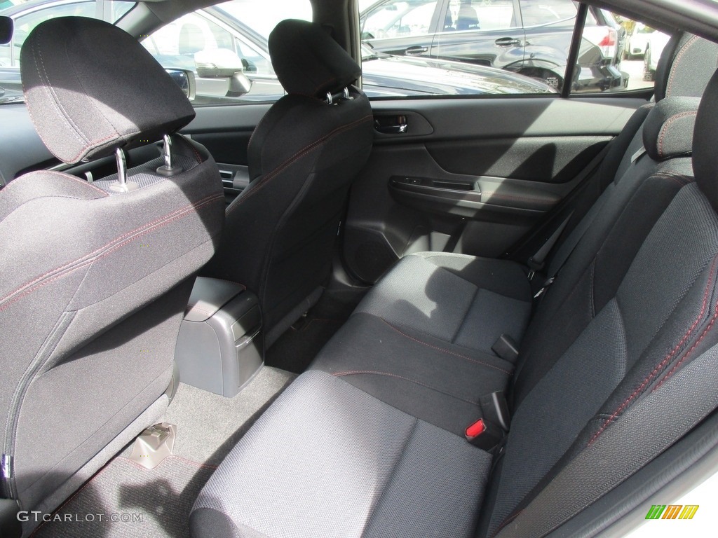 2017 Subaru WRX Premium Rear Seat Photo #116327618