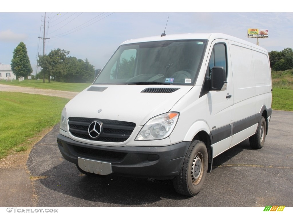 2012 Sprinter 2500 Cargo Van - Arctic White / Lima Black Fabric photo #12