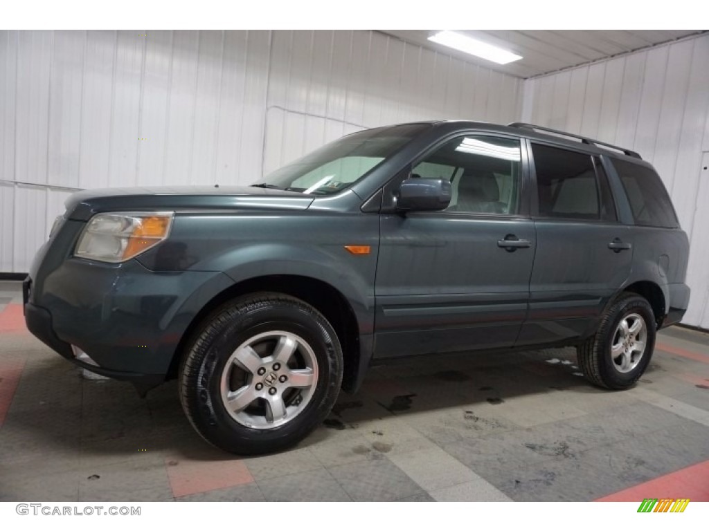 2006 Pilot EX-L 4WD - Sage Brush Pearl / Gray photo #2