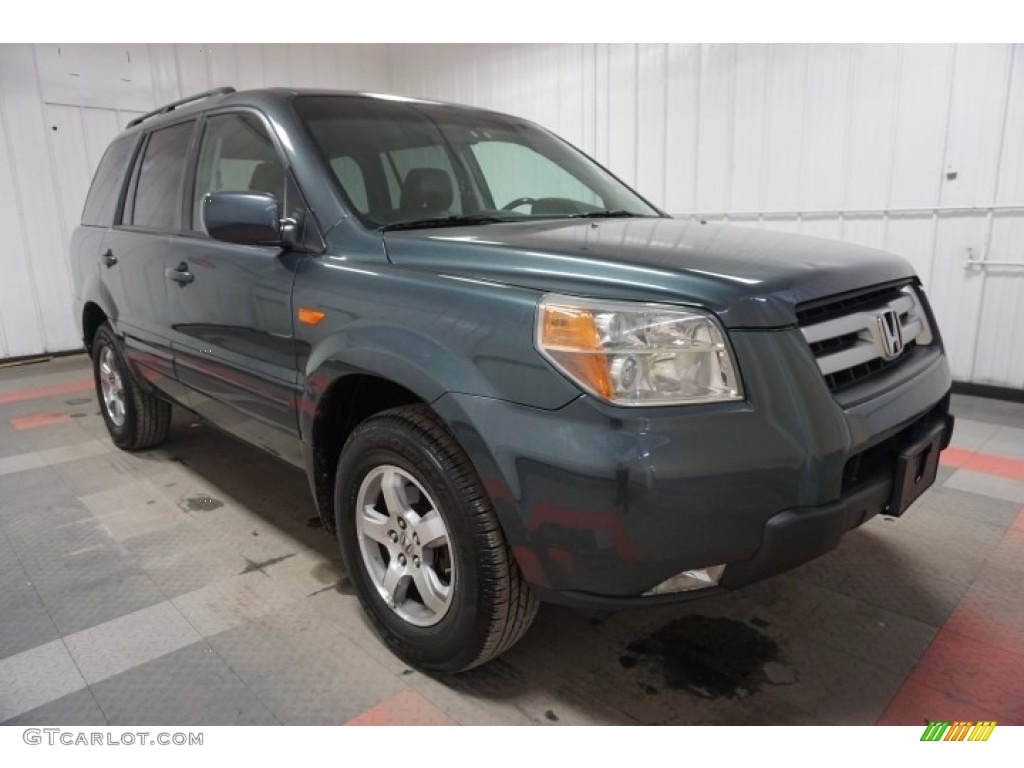 2006 Pilot EX-L 4WD - Sage Brush Pearl / Gray photo #5