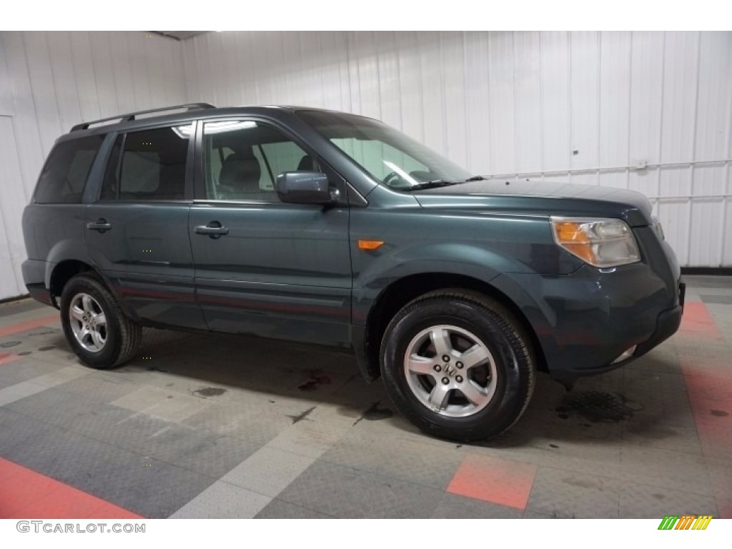 2006 Pilot EX-L 4WD - Sage Brush Pearl / Gray photo #6