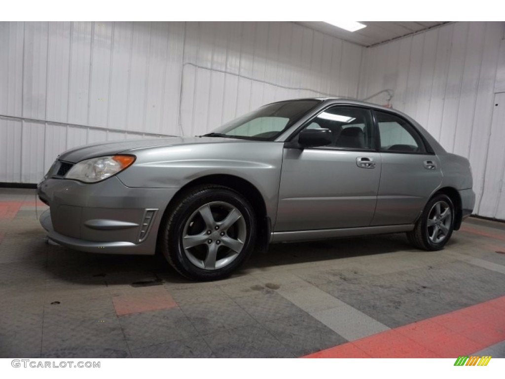 2007 Impreza 2.5i Sedan - Urban Gray Metallic / Anthracite Black photo #2