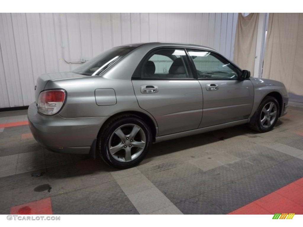 2007 Impreza 2.5i Sedan - Urban Gray Metallic / Anthracite Black photo #7