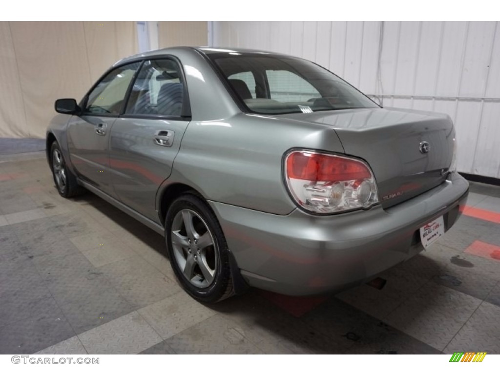 2007 Impreza 2.5i Sedan - Urban Gray Metallic / Anthracite Black photo #10