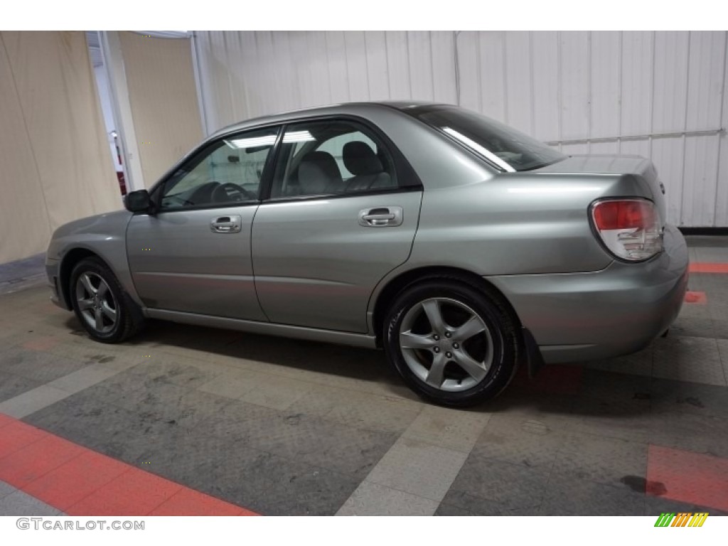 2007 Impreza 2.5i Sedan - Urban Gray Metallic / Anthracite Black photo #11