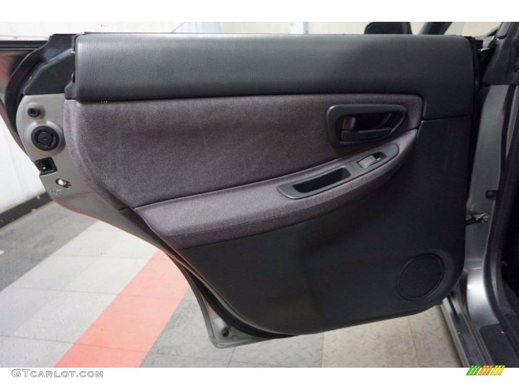 2007 Impreza 2.5i Sedan - Urban Gray Metallic / Anthracite Black photo #15