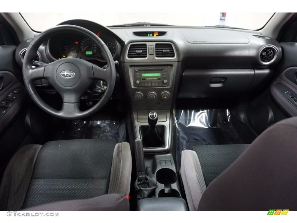 2007 Impreza 2.5i Sedan - Urban Gray Metallic / Anthracite Black photo #24