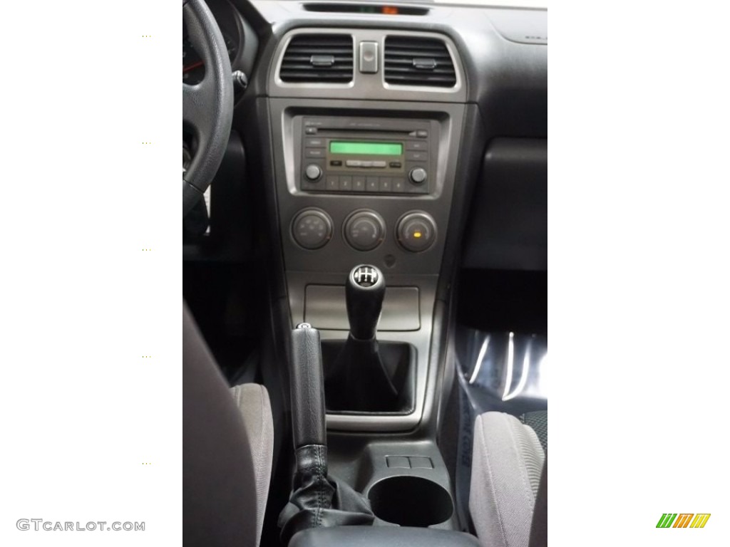 2007 Impreza 2.5i Sedan - Urban Gray Metallic / Anthracite Black photo #25