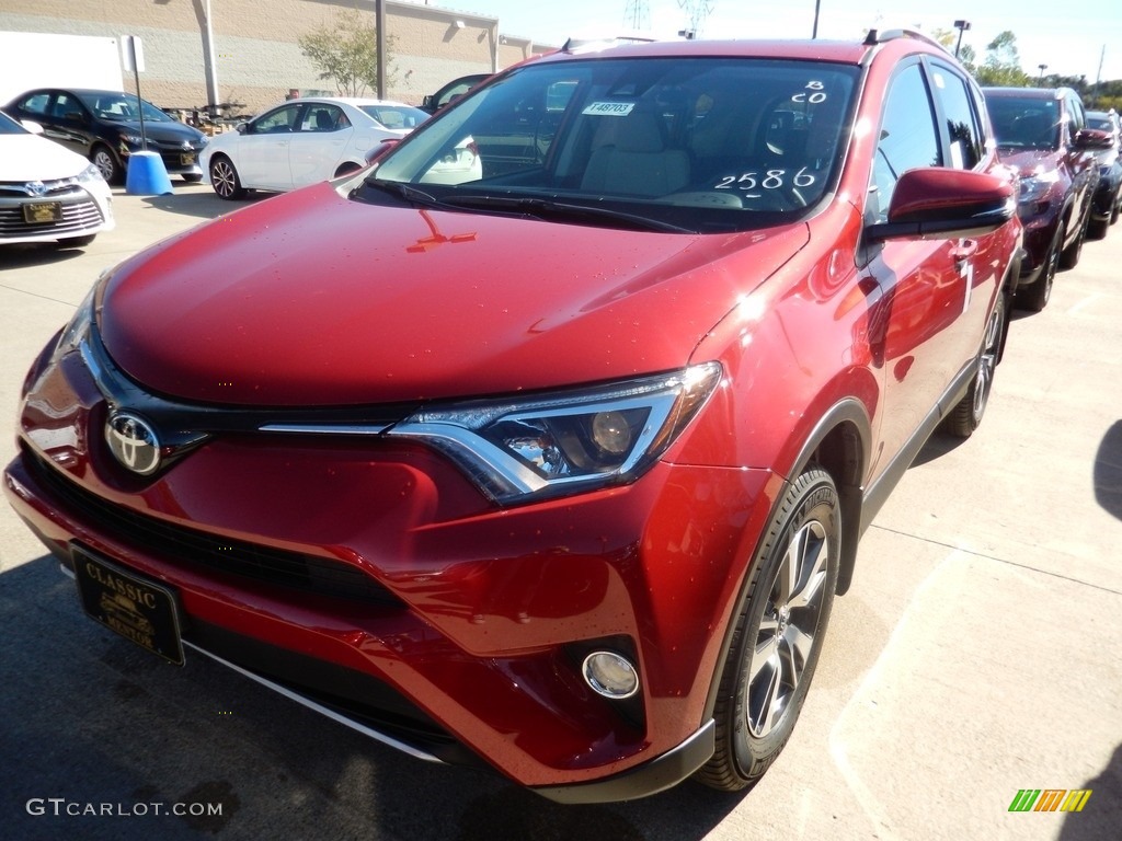 Barcelona Red Metallic Toyota RAV4