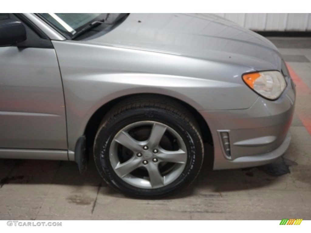 2007 Impreza 2.5i Sedan - Urban Gray Metallic / Anthracite Black photo #41
