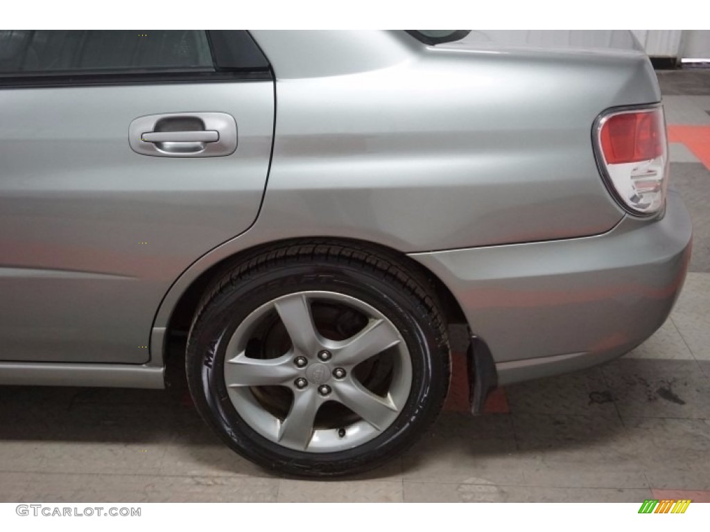 2007 Impreza 2.5i Sedan - Urban Gray Metallic / Anthracite Black photo #47