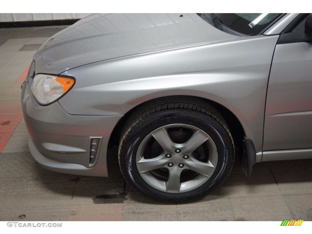 2007 Impreza 2.5i Sedan - Urban Gray Metallic / Anthracite Black photo #50