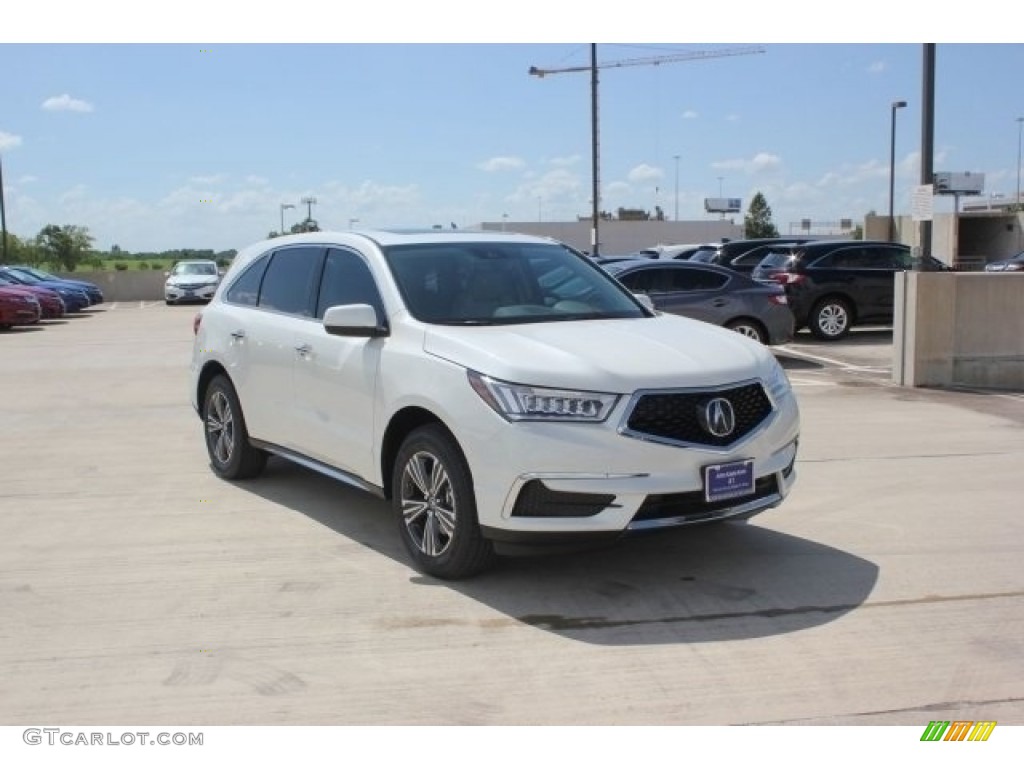 2017 MDX  - White Diamond Pearl / Parchment photo #51